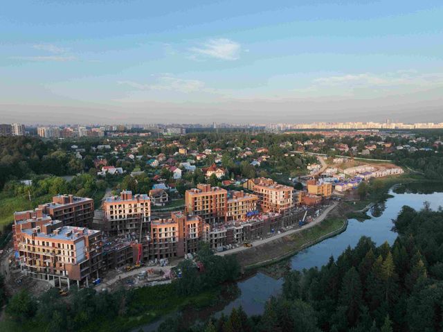 Отчет о ходе строительства Прайм квартала Отрада на реке - август