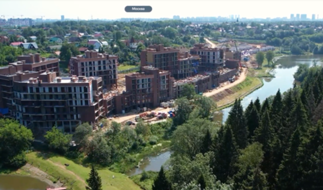 Отчет о ходе строительства Прайм квартала Отрада на реке - июль